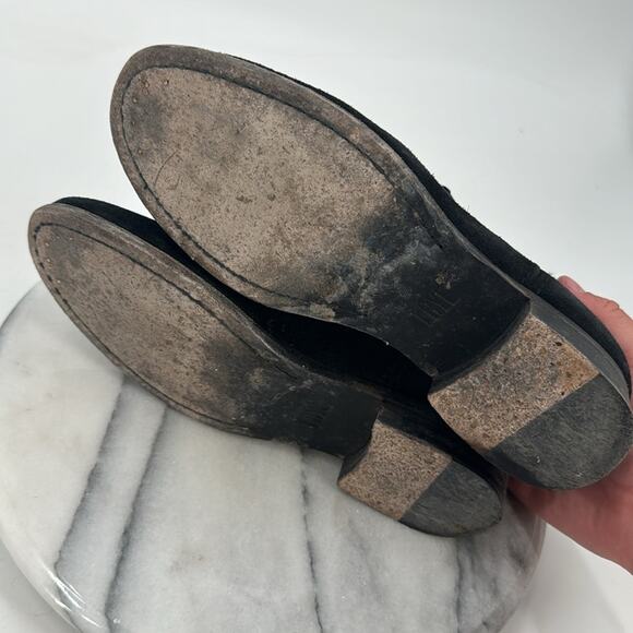 Frye Cara black suede pull on boots - Picture 3 of 6